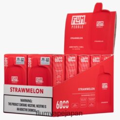 FLUM PEBBLE レビュー - FLUM PEBBLES 6000パフ 10パック イチゴ 288N6L77