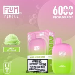 FLUM PEBBLE 吸い方 - FLUM PEBBLES 6000パフ メロアイスクリーム 288N6L55