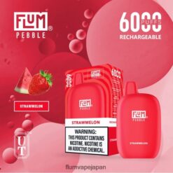 FLUM PEBBLE 日本 購入 - FLUM PEBBLES 6000パフ イチゴ 288N6L76