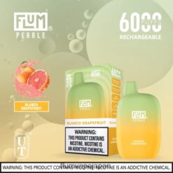 FLUM Vape Japan - FLUM PEBBLES 6000パフ ブランコ グレープフルーツ 288N6L10