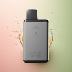 Adalya AD 10000 Puffs アドリヤ AD スペースグレー 14ml ニコチン2%
