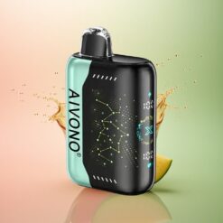 Aivono Aim Boom 25000 Puffs サワーマンゴーパイナップル 650mAh ニコチン0%