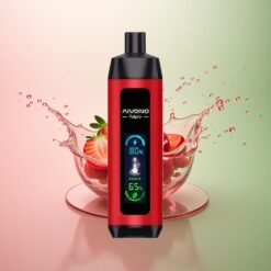 Aivono Aim Fatpro 22000 Puffs いちごパンチ 3%ニコチン 600mAh