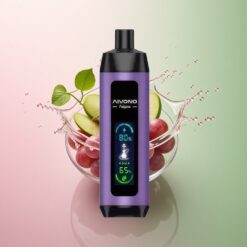 Aivono Aim Fatpro 22000 Puffs グレープミント 5%ニコチン 600mAh