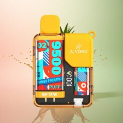 Aivono Aim Tank 9500 Puffs マンゴーパイナップル 18ml 650mAh