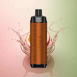 Al Fakher Crown Bar 8000 Crystal 甘いパッションフルーツ600mAh18ml