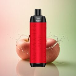 Al Fakher Crown Bar 8000 Crystal 二つのりんご600mAh18mlニコチン