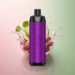 Al Fakher Crown Bar 8000 Crystal グレープミント 600mAh 18ml