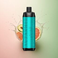 Al Fakher Crown Bar 8000 Crystal ミント 600mAh 18ml ニコチン5mg