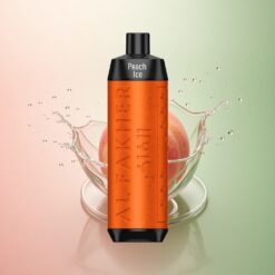 Al Fakher Crown Bar 8000 Crystal ピーチアイス600mAh